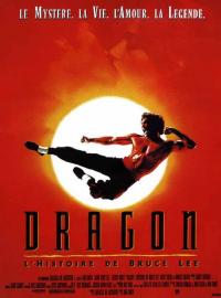 Jaquette du film Dragon, l'histoire de Bruce Lee