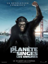 Jaquette du film La Planète des singes : Les Origines