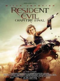 Jaquette du film Resident Evil : Chapitre final