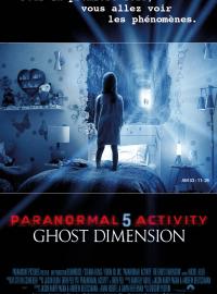 Jaquette du film Paranormal Activity 5 : Ghost Dimension
