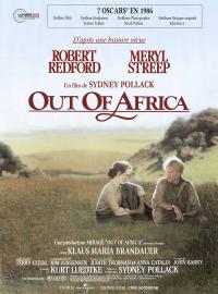 Jaquette du film Out of Africa - Souvenirs d'Afrique