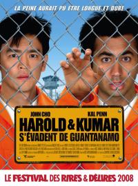 Jaquette du film Harold et Kumar s'évadent de Guantanamo