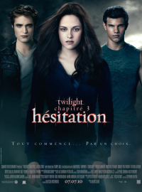 Jaquette du film Twilight, chapitre III : Hésitation
